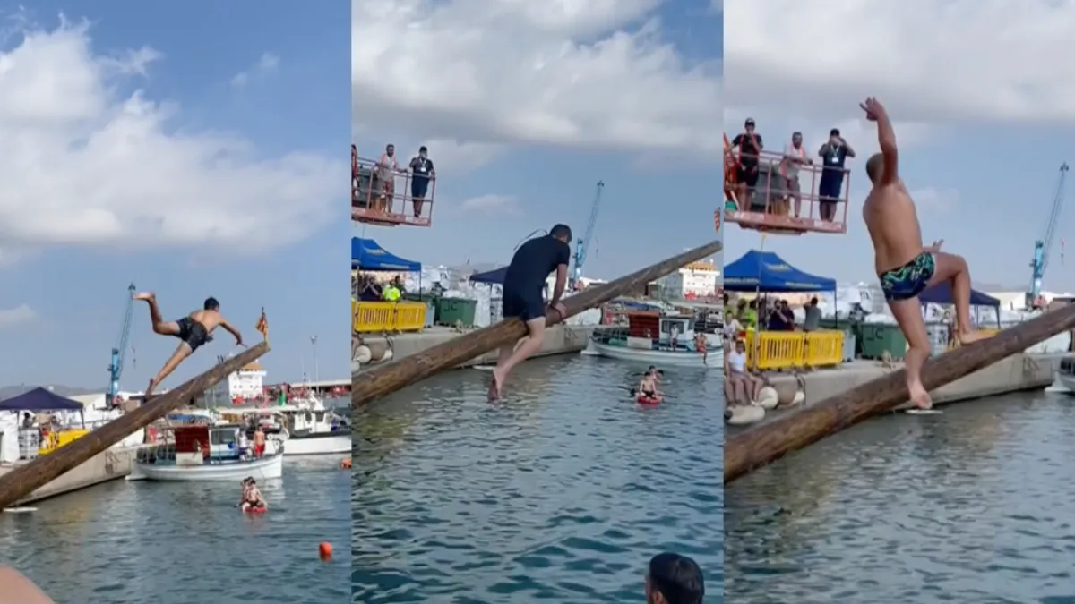 Spaans traditioneel spel waar je al last van je zak van krijgt door alleen te kijken