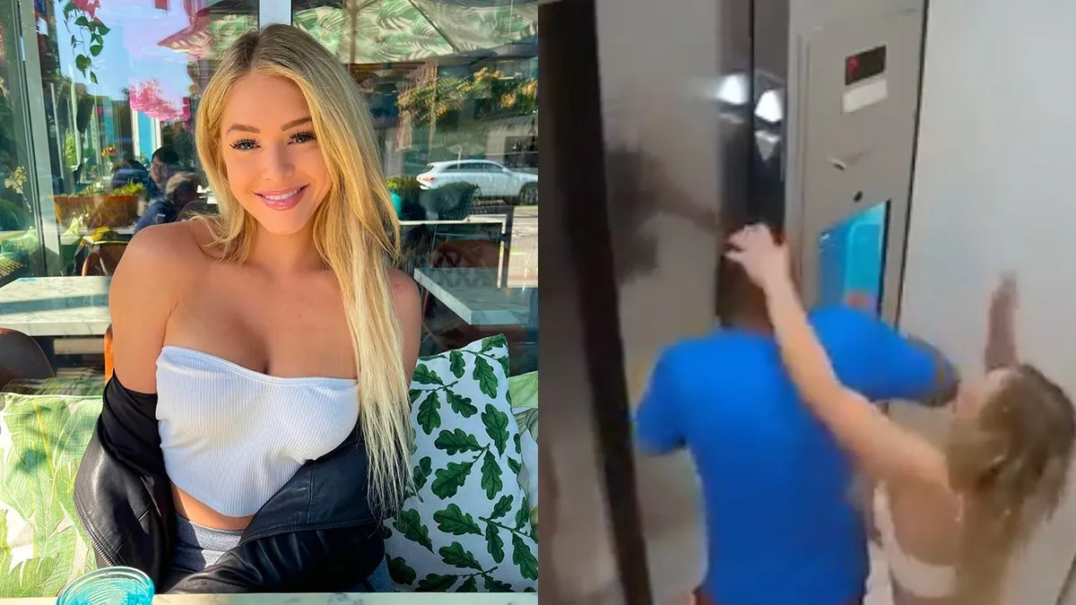 Beelden tonen aan dat voor moord aangeklaagd Only Fans model haar vriend vaker mishandelde