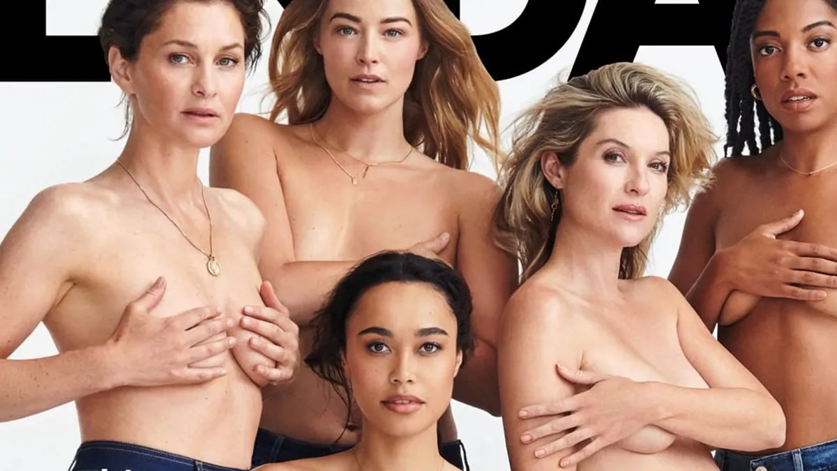 De Linda staat in teken van de tiet, maar borstenfoto's van bekende vrouwen liggen al op straat