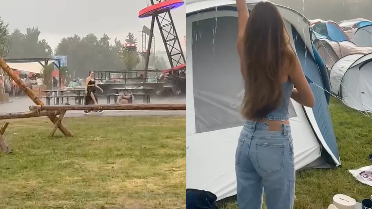 Ga naar Lowlands zeiden ze, dat is leuk zeiden ze... Komt die regen