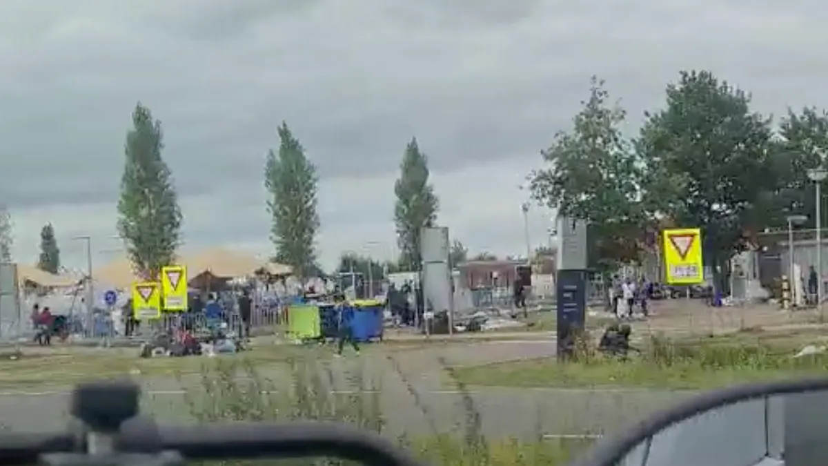 Gezin ziet ter hoogte van Ter Apel leuke camping om volgend jaar heen te gaan