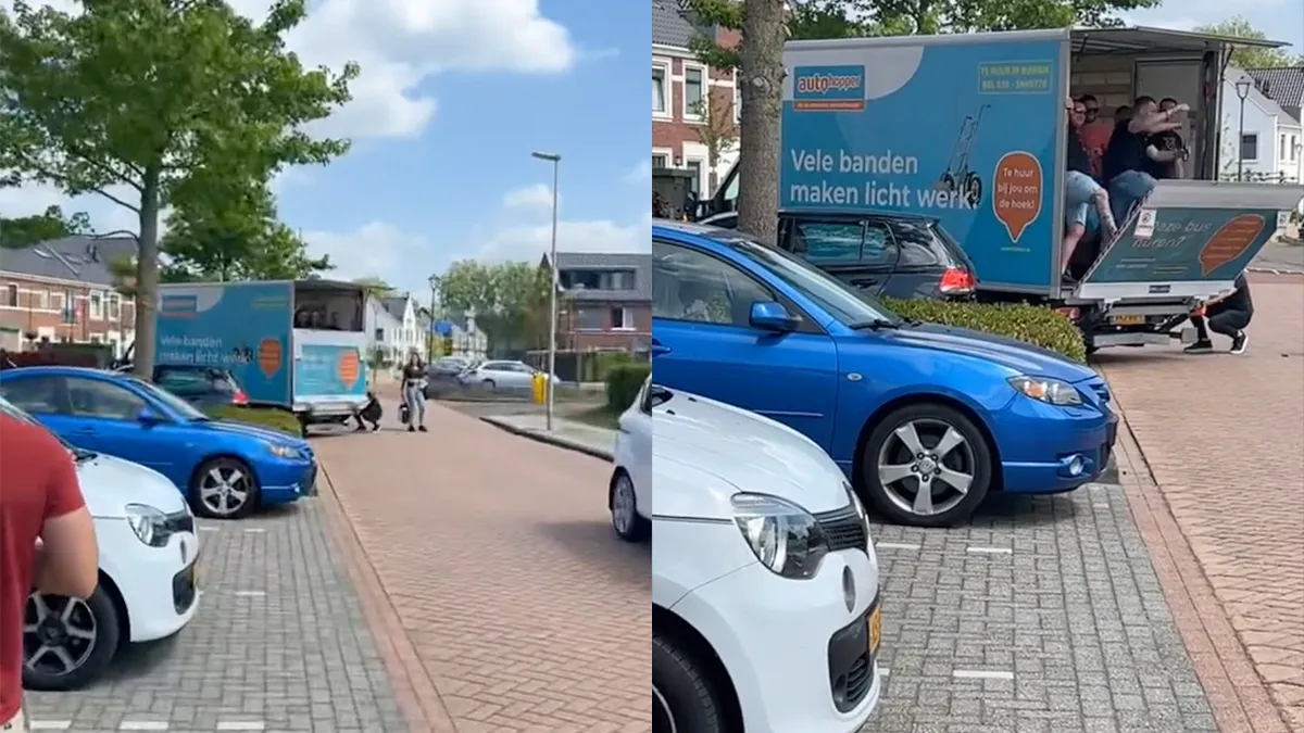 Iemand is zijn eigen partybus begonnen...