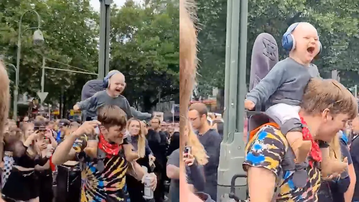 Maak kennis met de echte Berlin Techno Baby