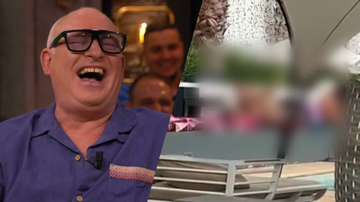 René van der Gijp giert het uit om heel vulgair vakantiefilmpje in Vandaag Inside