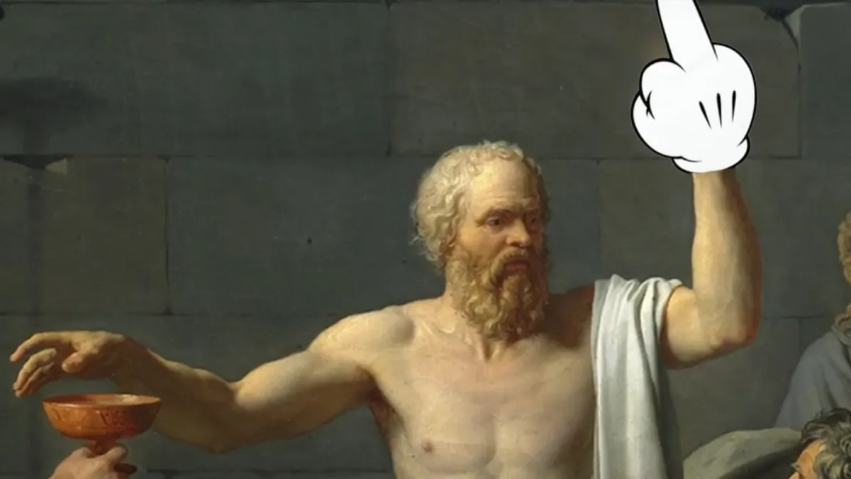 De geschiedenis achter de middelvinger opsteken