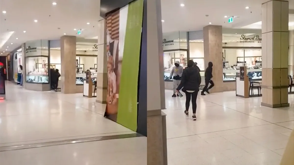 8 gemaskerde overvallers slaan op klaarlichte dag hun slag bij juwelier