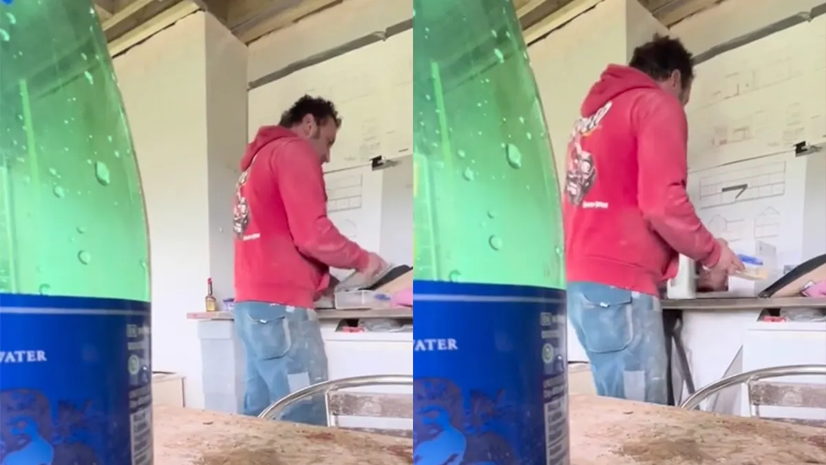 Collega even een flinke hartverzakking bezorgen met magnetron geintje