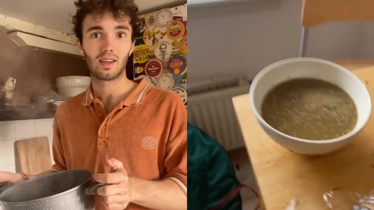 Daarom nooit je groentesoep vergeten uit de magnetron te halen