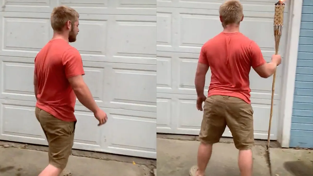 De garage is een beetje vol, maar wait for it...