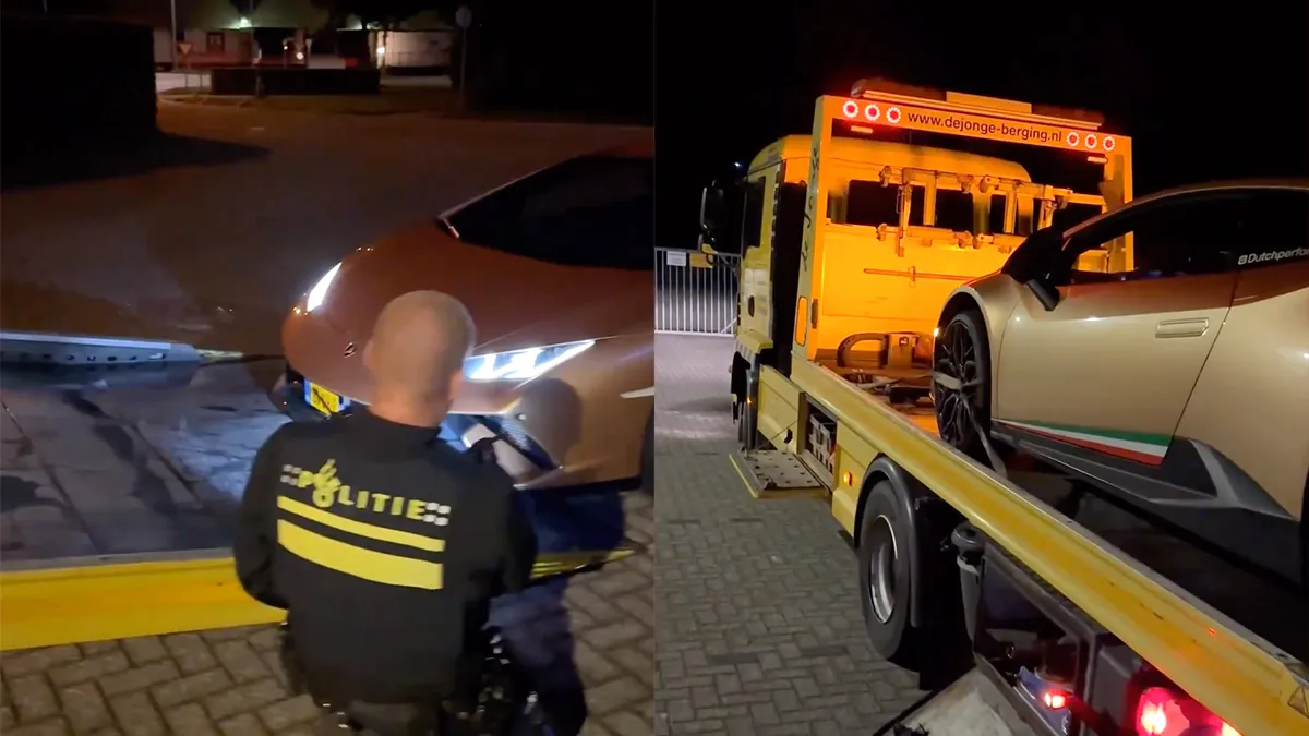 Influencer Dutch Performante geeft goede voorbeeld en wordt met 250 km/u van de weg gehaald