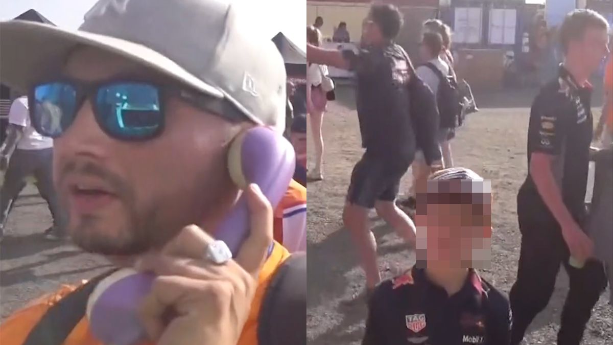 Kinderen ziek, maar vader nam ze toch vrijdag mee naar circuit van Zandvoort