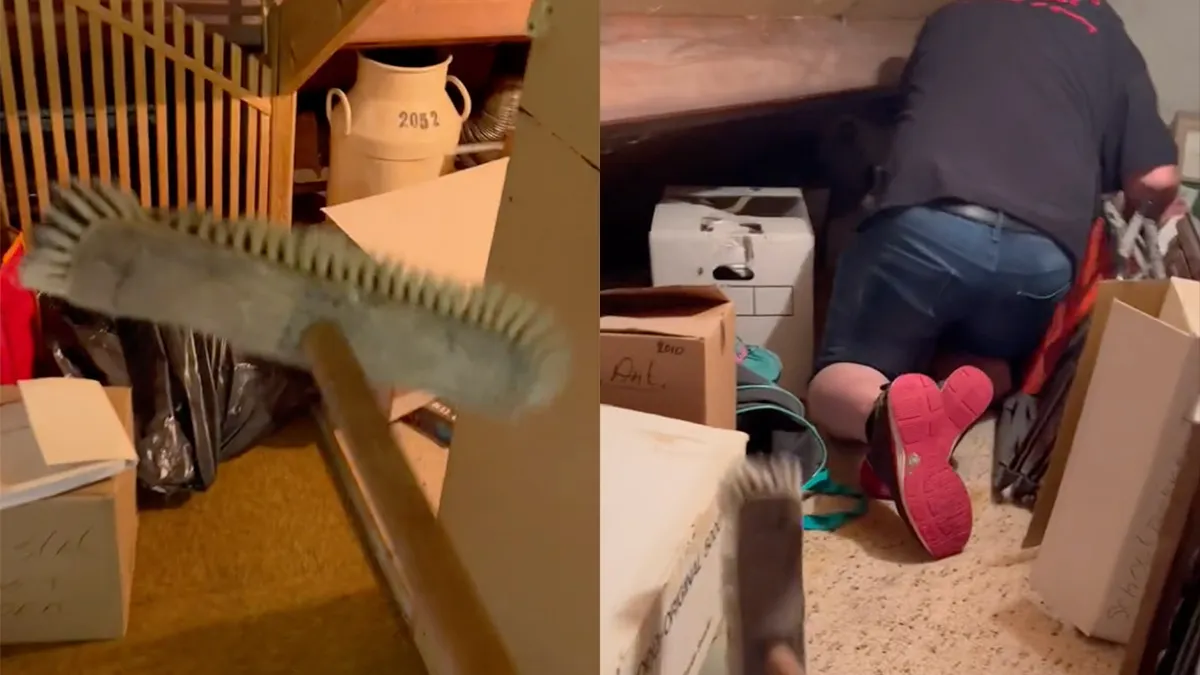 Man vindt gekriebel met bezem niet lekker en gooit er een paar krachttermen uit