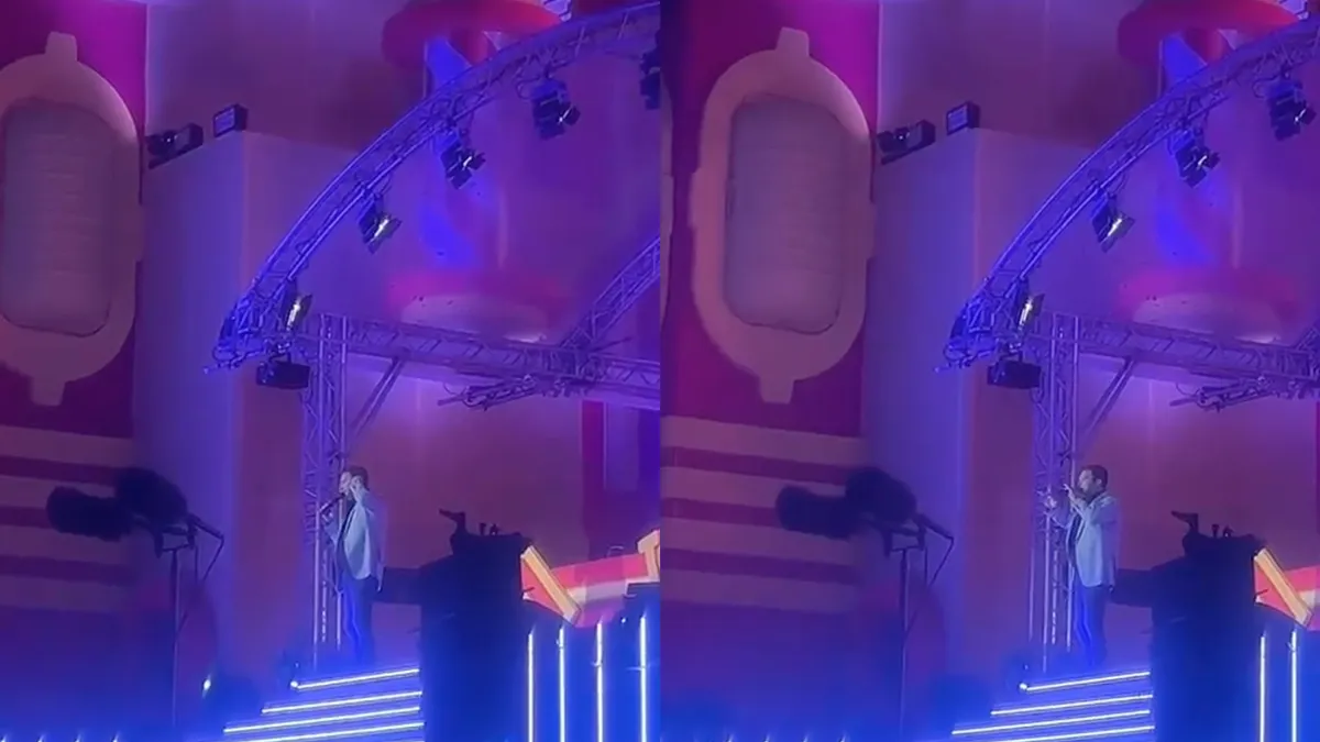 Mensen denken dat Tino Martin tijdens Total Loss festival ook flink glaasje op had
