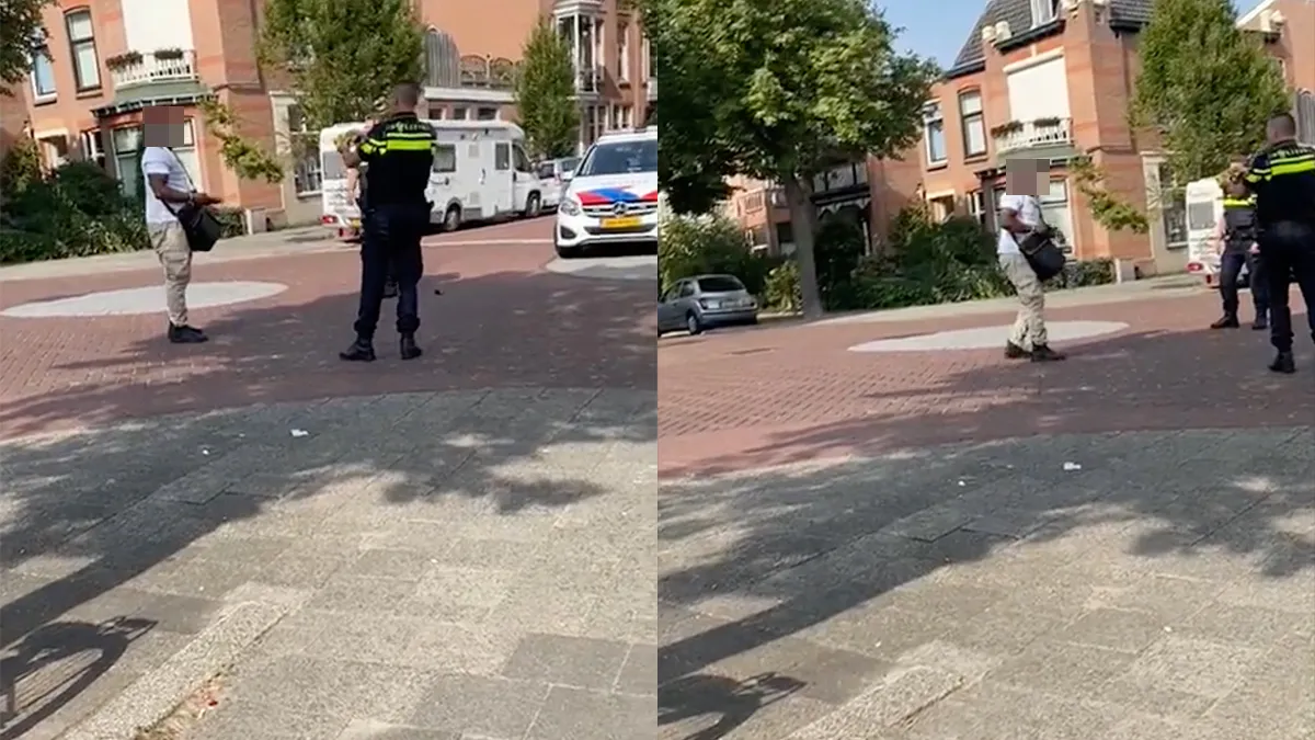 Politie gebruikt taser, maar man voelt er helemaal niets van