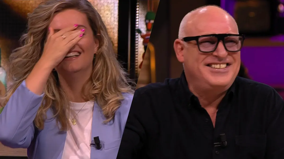 René van der Gijp trok ook kleren uit na item over nudisten bij Jinek