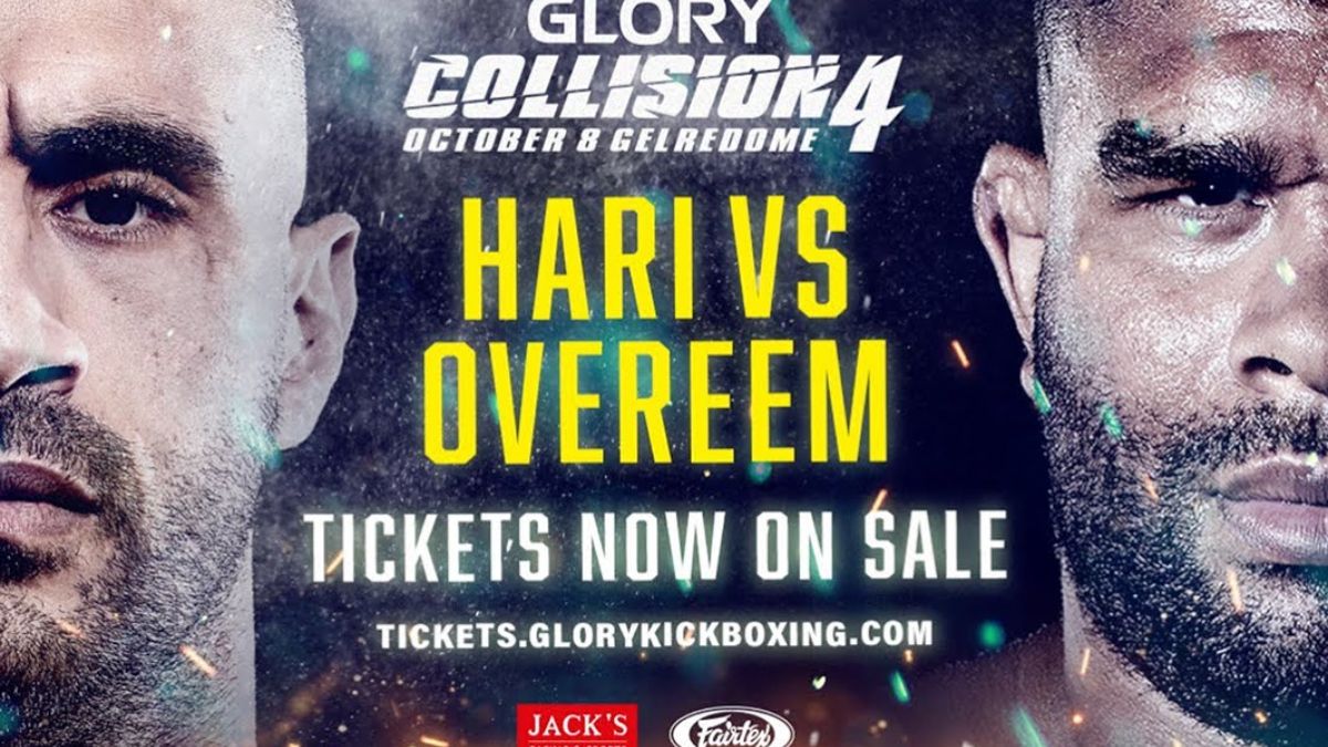 Zaterdag 8 oktober COLLISION 4: Badr Hari vs. Alistair Overeem