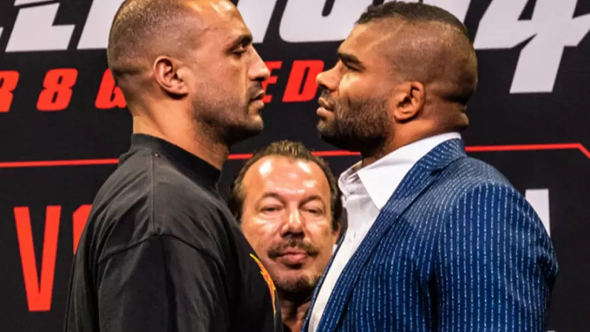 Badr Hari vs. Alistair Overeem tijdens Collision 4