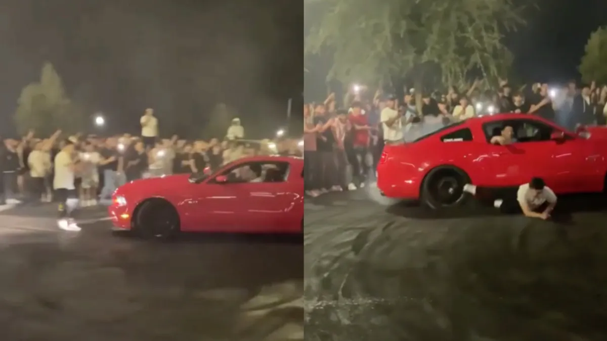 Auto om je heen laten driften levert vooral gênant momentje op