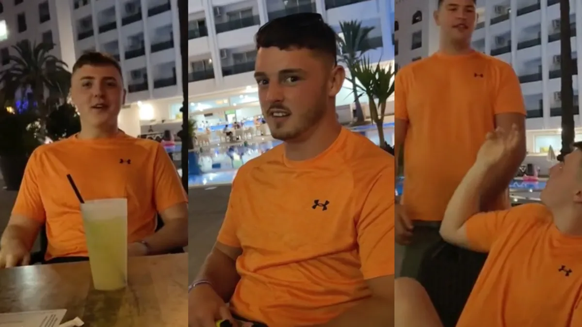 Lads gaan met boter en suiker in de allemaal hetzelfde shirtje prank