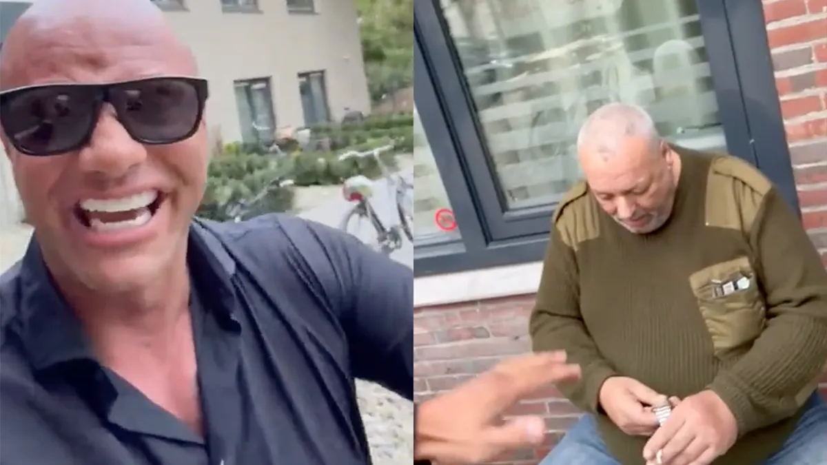 Alex Soze geeft gestolen horloge van 6000 euro aan iemand die het zwaar heeft