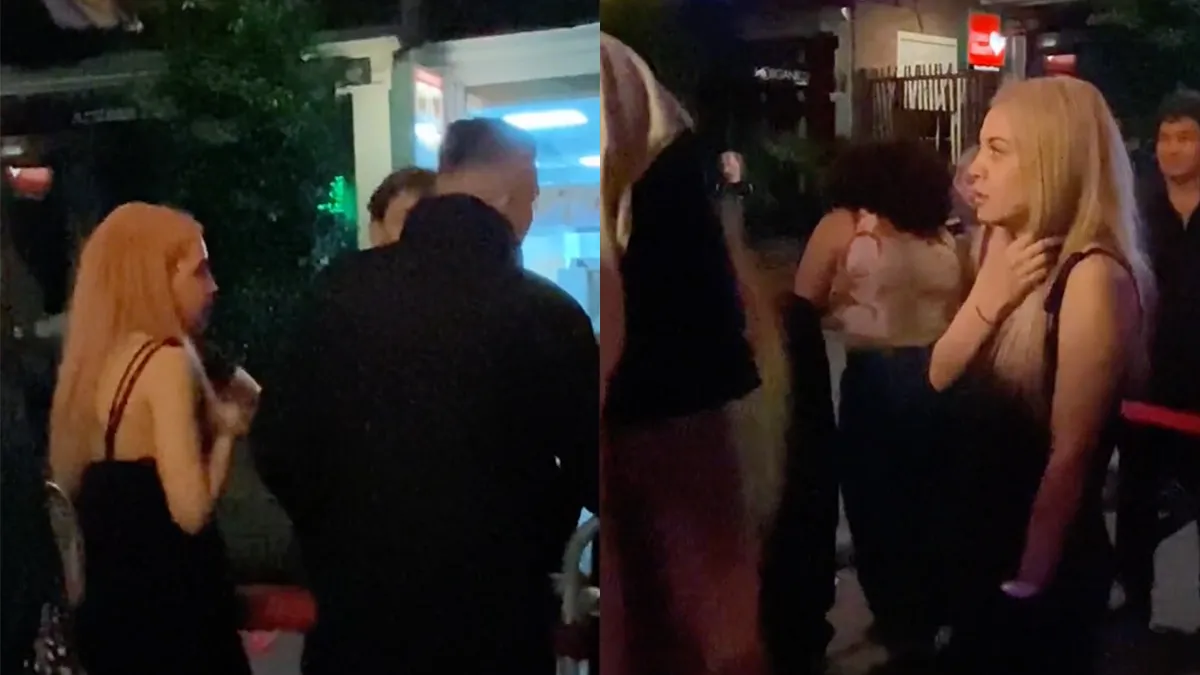 Dame wil beveiliger aan de haak slaan en doet een dappere poging