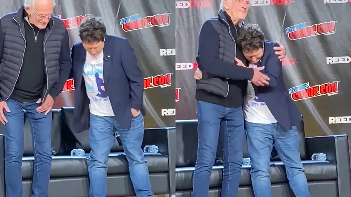 Doc en Marty uit Back to the Future waren weer samen op New York Comic Con 2022
