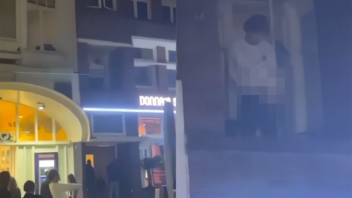 Er gaat niets boven Groningen: Gast pist tijdens drukke stapnacht van balkon