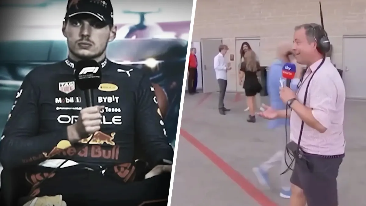 Het fragment van verslaggever Ted Kravitz waardoor Max Verstappen Sky Sports boycot