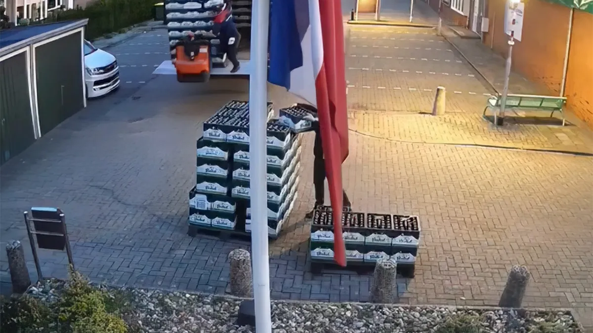 Het was geen goede dag voor bierliefhebbers in Vriezenveen