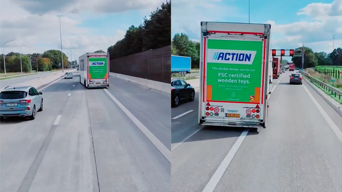 Hey chauffeur, kijk eens wat vaker in je spiegels