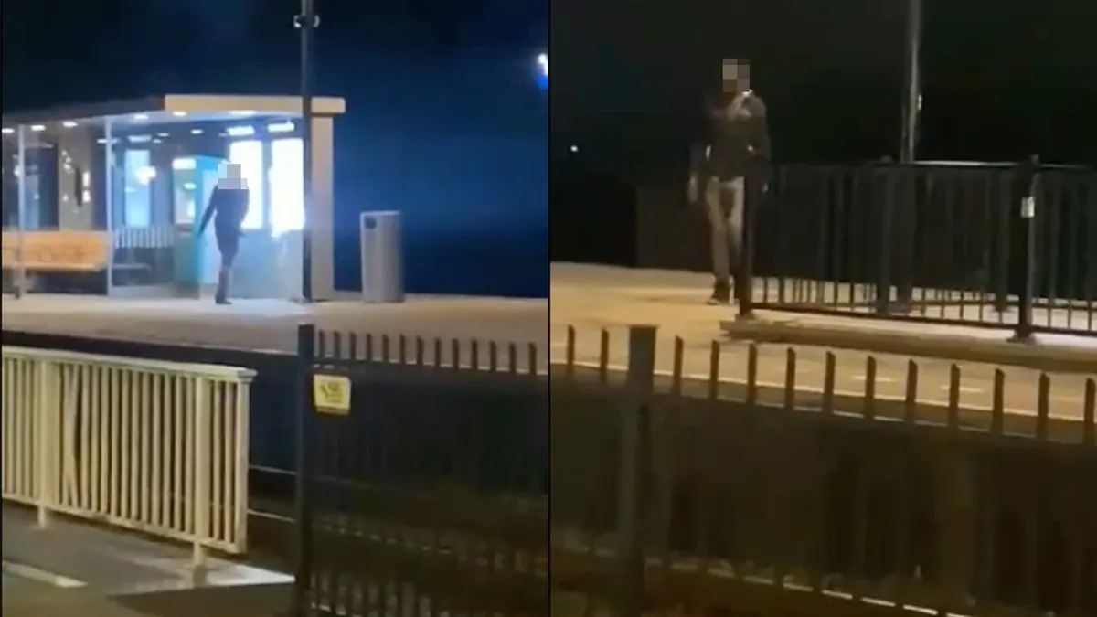 Man is boos en sloopt Station Winsum