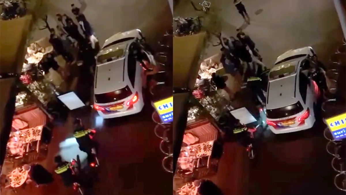 Van je politiecollega moet je het hebben: Komt die deur!