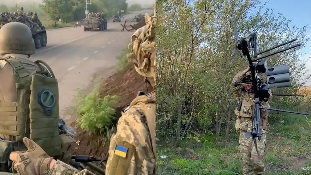 Video lijkt wel trailer van Band of Brothers Oekraine