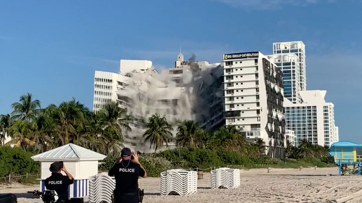 Legendarische Deauville Beach Resort in Miami tegen de vlakte gehaald