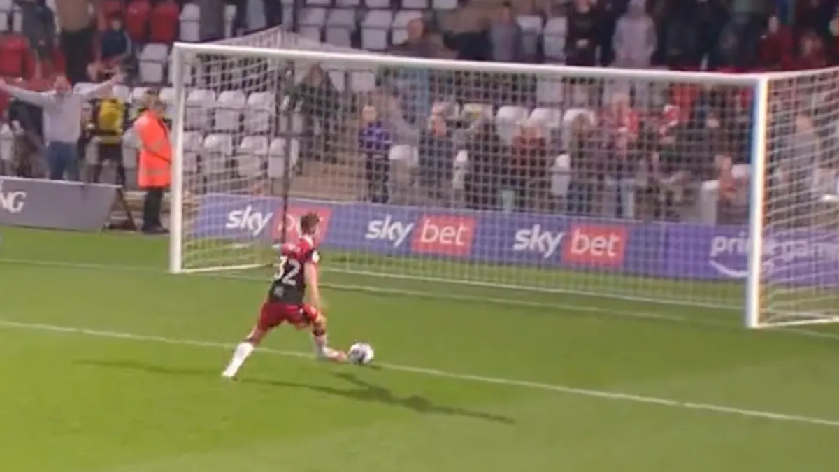 Voetballer Danny Rose speelde verstoppertje en maakte de winnende goal