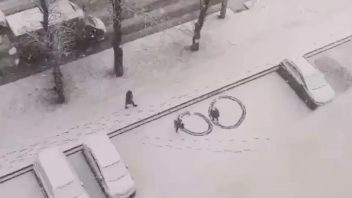Er komt sneeuw aan, dus weer voorbereid