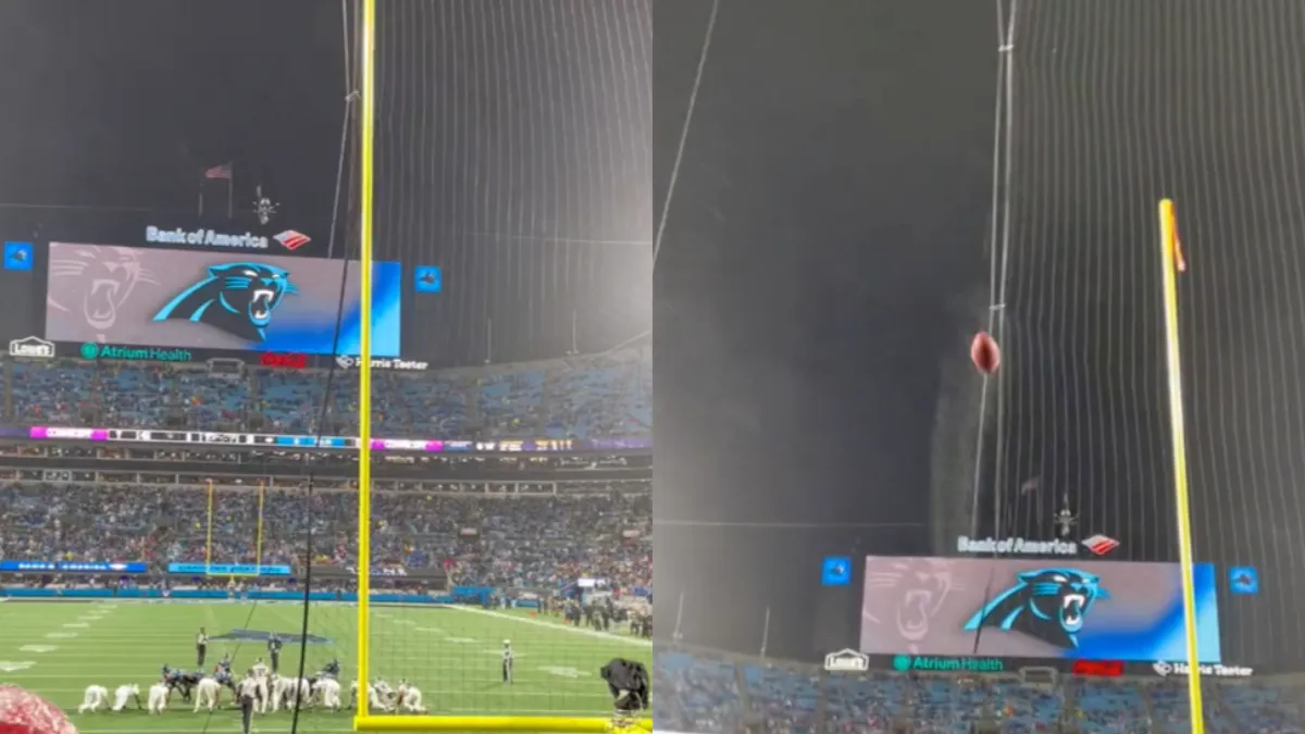 Carolina Panthers fan heeft voorspellende gave tijdens wedstrijd tegen Atlanta Falcons