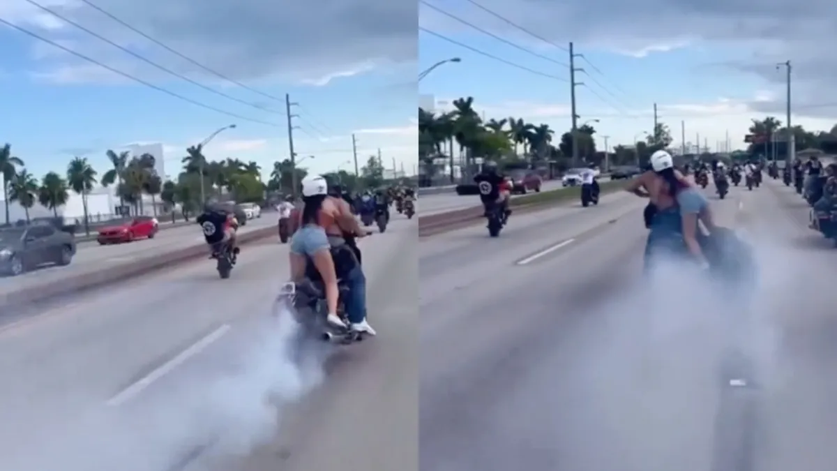 Amateur stuntteam gaat onbedoeld vies glijden  