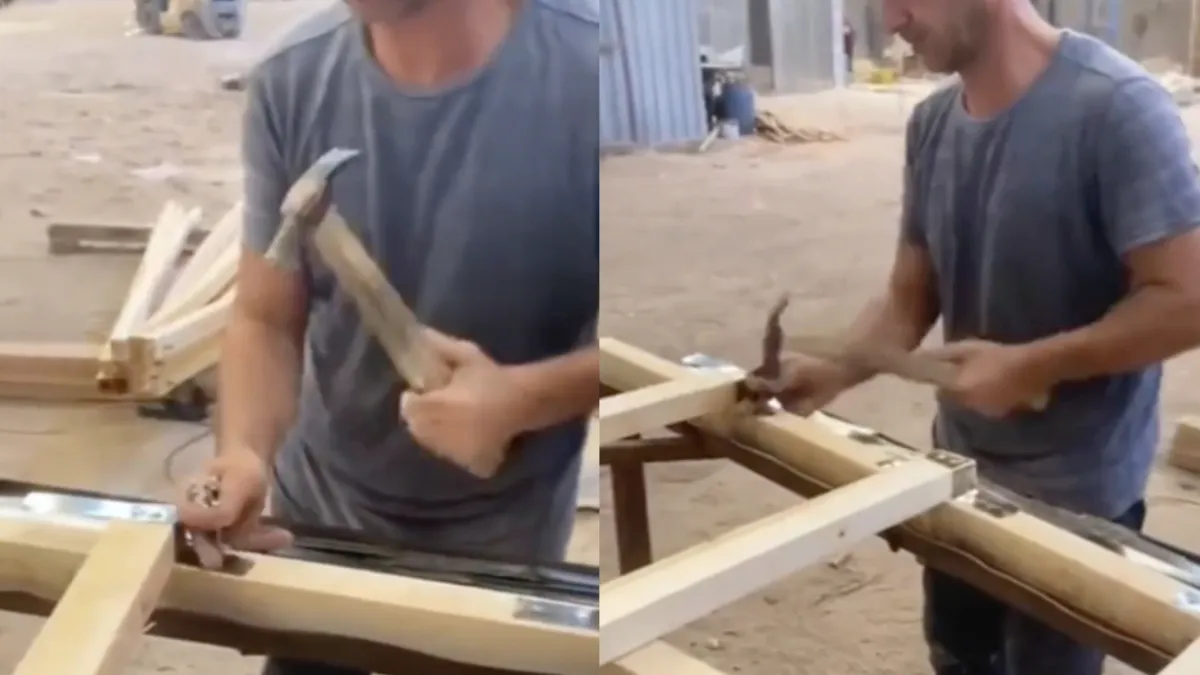 Timmerman was duidelijk niet bezig met zijn eerste werkdag