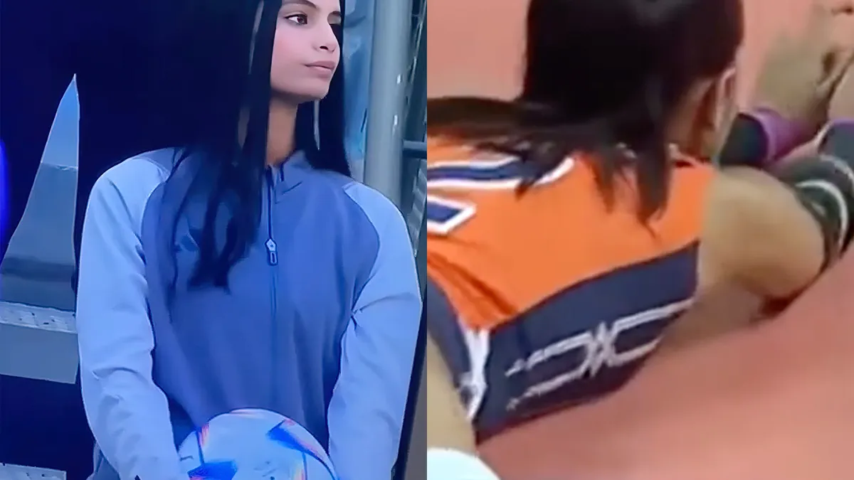 Ballendame tijdens Argentinië vs Saoedi-Arabië is Winifer Fernández