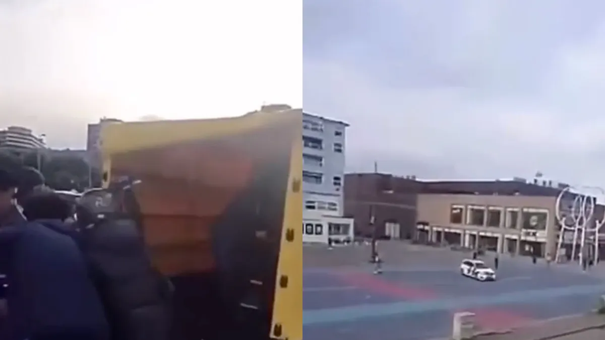 Boys in Amsterdam Noord verstoppen scooters in Boedelbak