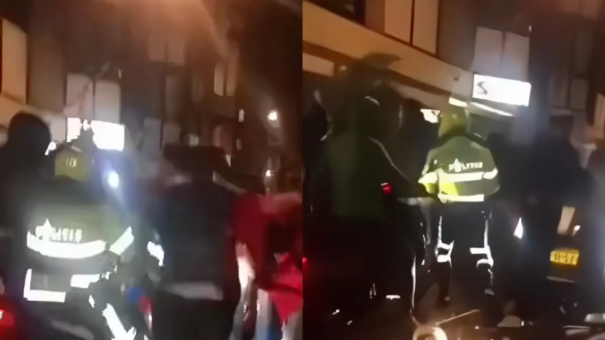 Motoragent in Den Haag belaagd door menigte, gaat ervandoor