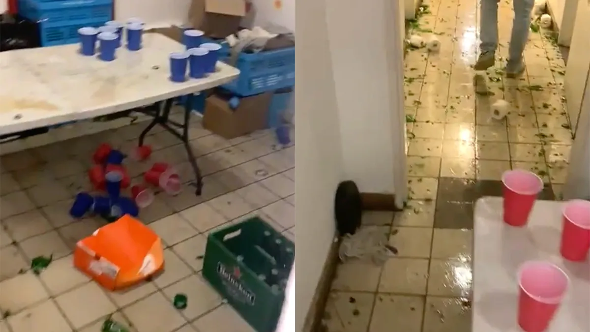 Studenten kunnen opruimen en fluiten naar hun statiegeld