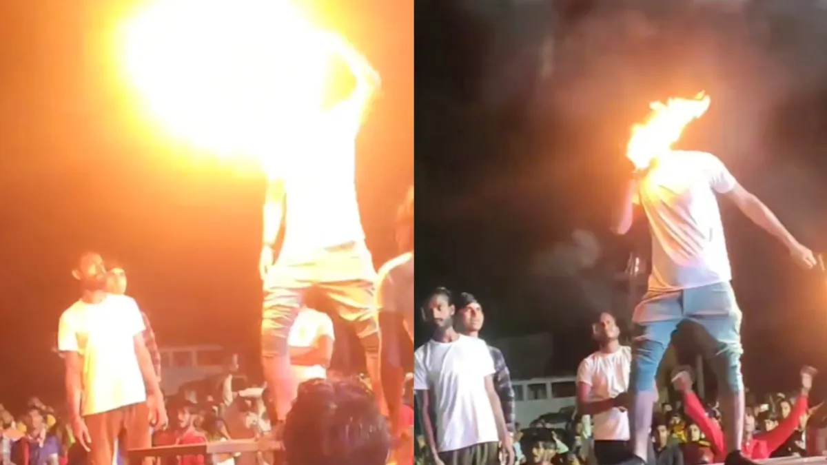 Vuurspuwer krijgt stevige klappen om de schade te beperken