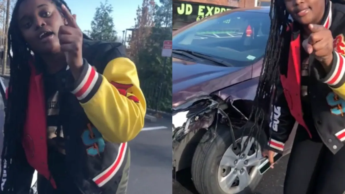 White privilege kaart trekken na door rood te zijn gereden gaat deze dame niet helpen