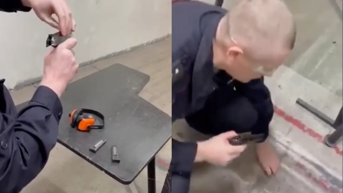 Misschien tijdens schietoefening een keertje niet zat op je werk komen…