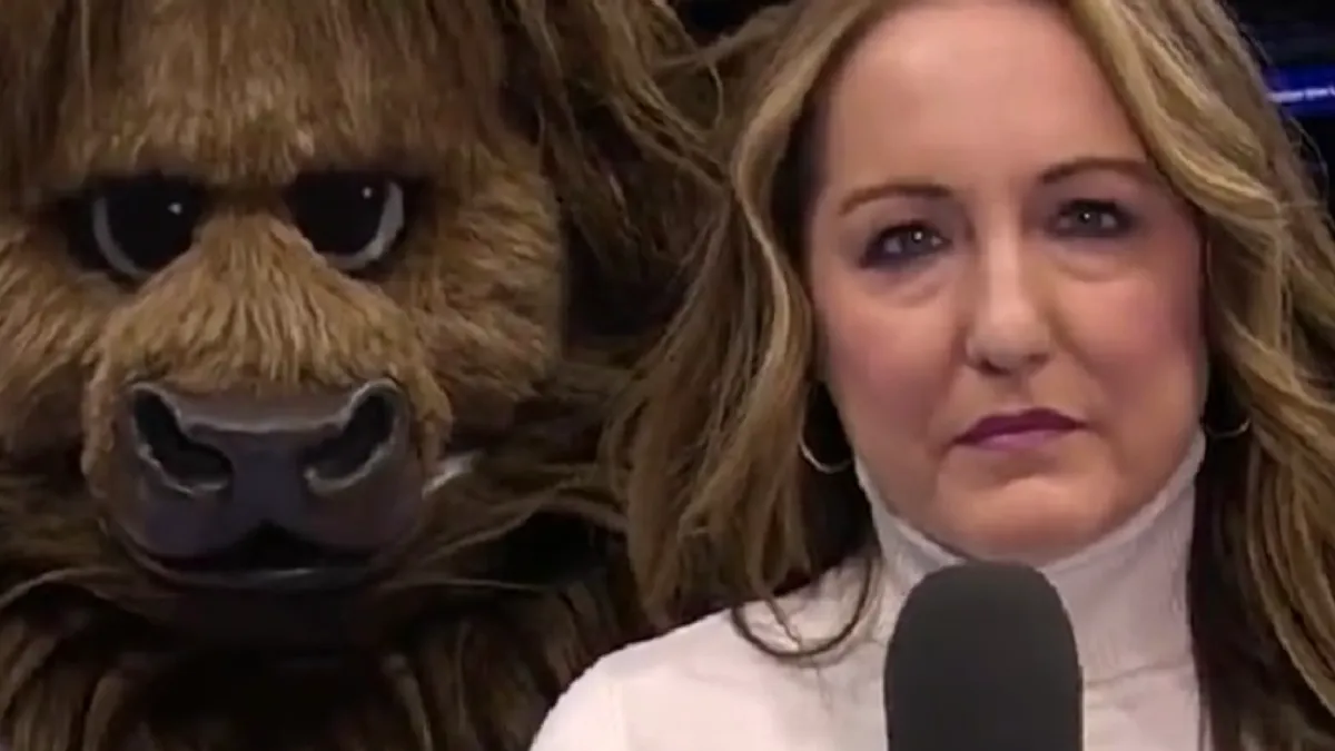 Rumble van Oklahoma City Thunder liet verslaggeefster Brooke Olzendam 10 jaar ouder worden