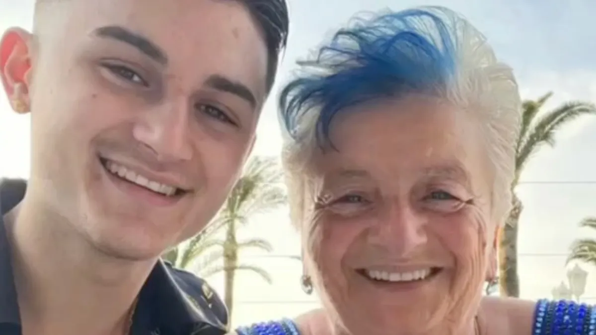 19-jarige jongen getrouwd met 76-jarige dame