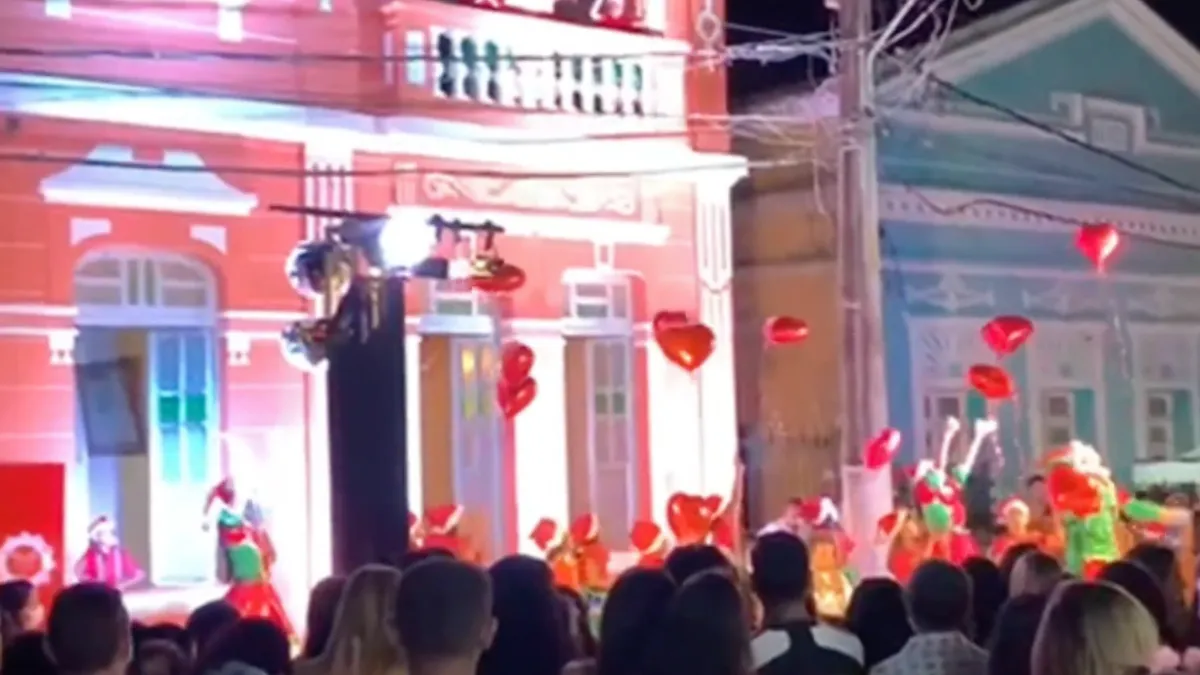 Feest van het kerstlicht verliep niet helemaal vlekkeloos in het Braziliaanse Serraria