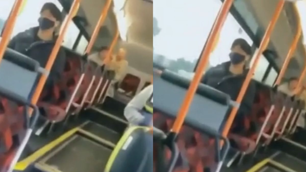 Australisch gesprek tussen passagier en koppel die bus gebruikt als hotelkamer